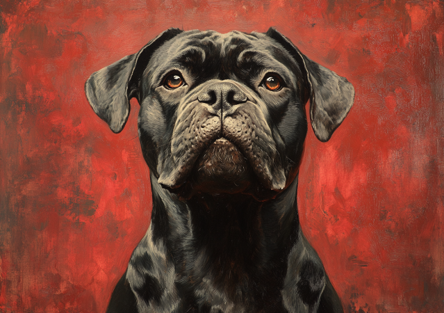 Cuadro Cane Corso Fontana